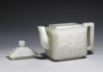 图片[2]-Jade tea pot, Qing dynasty (1644-1911)-China Archive